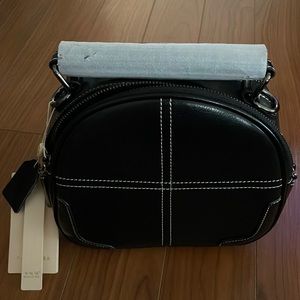 Black Leather Bag/Purse